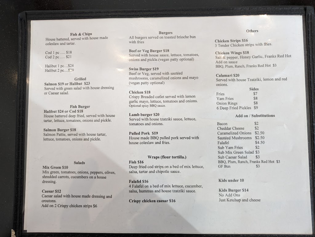 Fords Cove Restaurant | 10795 Central Rd, Hornby Island, BC V0R 1Z0, Canada | Phone: (250) 335-2169
