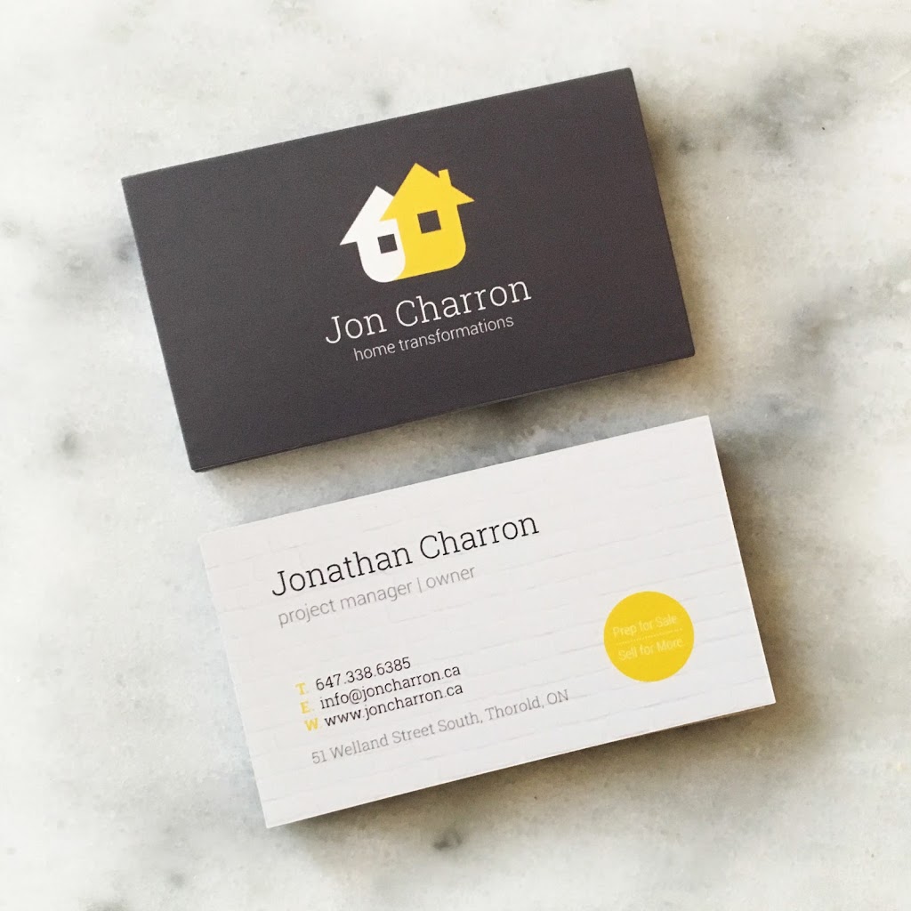 Jon Charron Home Transformations | 51 Welland St S, Thorold, ON L2V 2B6, Canada | Phone: (647) 338-6385