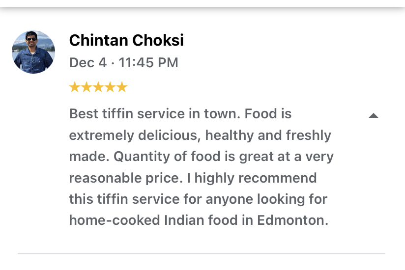 Indian Tiffin Service in Edmonton | Maple Crest, 3718 4th St NW, Edmonton, AB T6T 2L7, Canada | Phone: (204) 679-8687