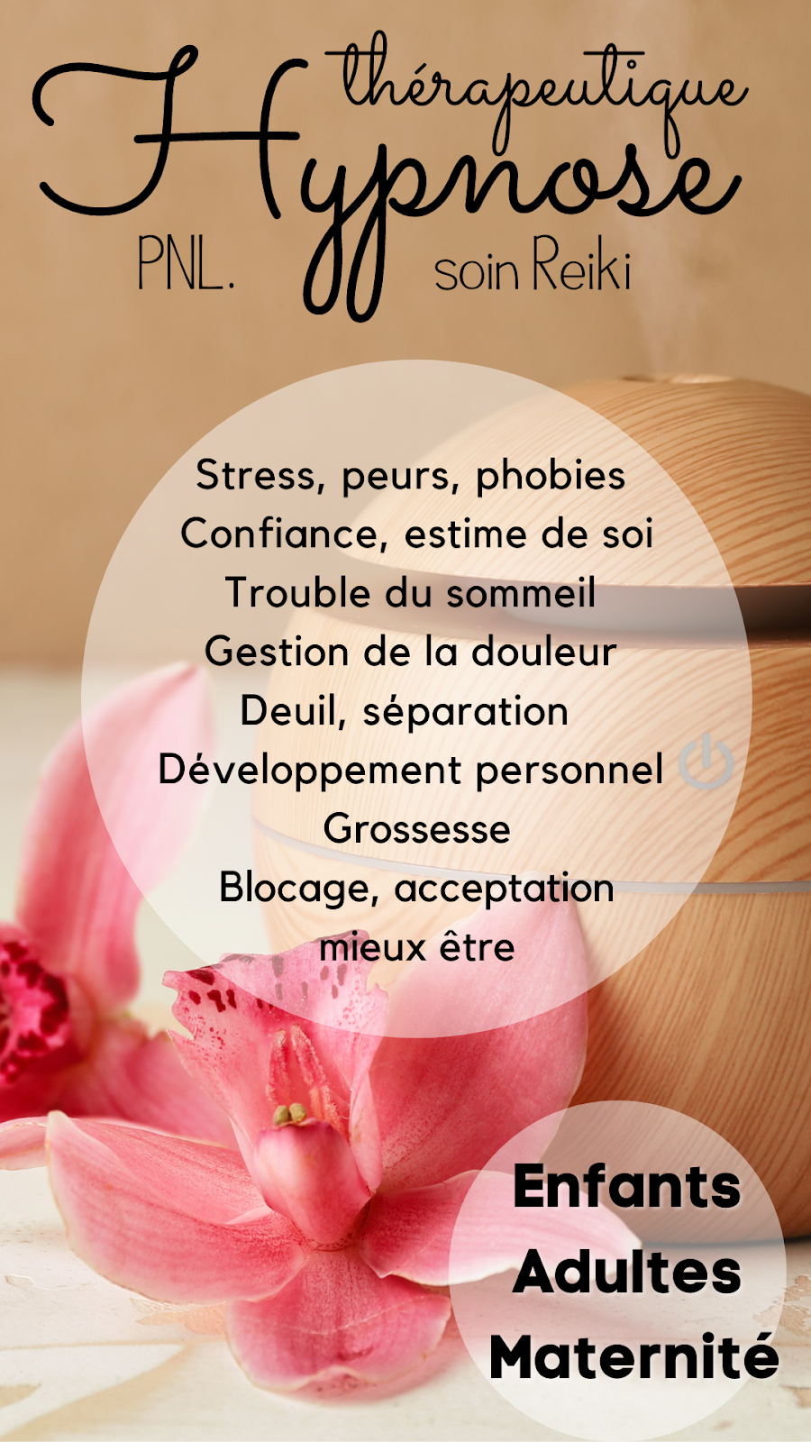 Valérie Beaudoin Hypnose Thérapeutique - PNL - Reiki | 841 Rte du 4 Rang, Kinnears Mills, QC G0N 1K0, Canada | Phone: (418) 814-9646