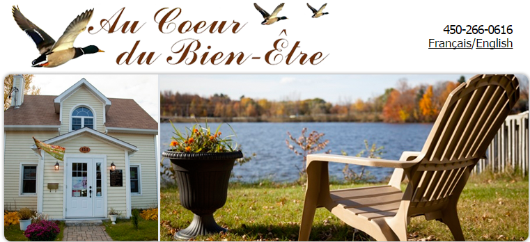 Au coeur du Bien-être | 452 Rue Principale, Cowansville, QC J2K 1J7, Canada | Phone: (450) 266-0616