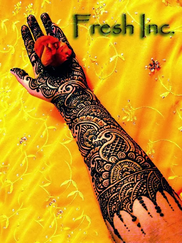 Fresh Inc. Mehndi | 550 Webb Dr, Mississauga, ON L5B 3Y4, Canada | Phone: (416) 500-6499