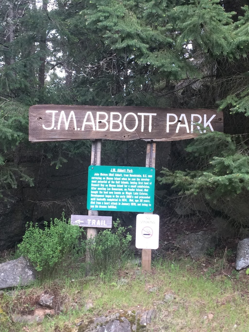 JM Abbott Park | Spyglass Rd, Pender Island, BC V0N 2M2, Canada