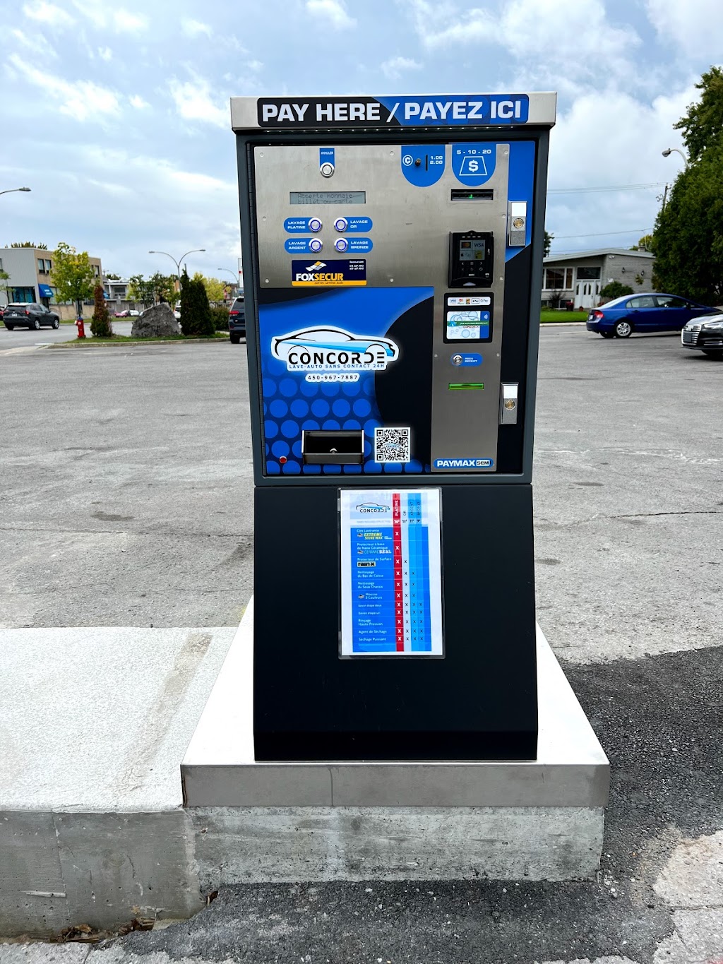 Lave Auto Sans Contact Concorde Laval Touchless Carwash | 125A Bd de la Concorde O, Laval, QC H7N 1H8, Canada | Phone: (450) 967-7887