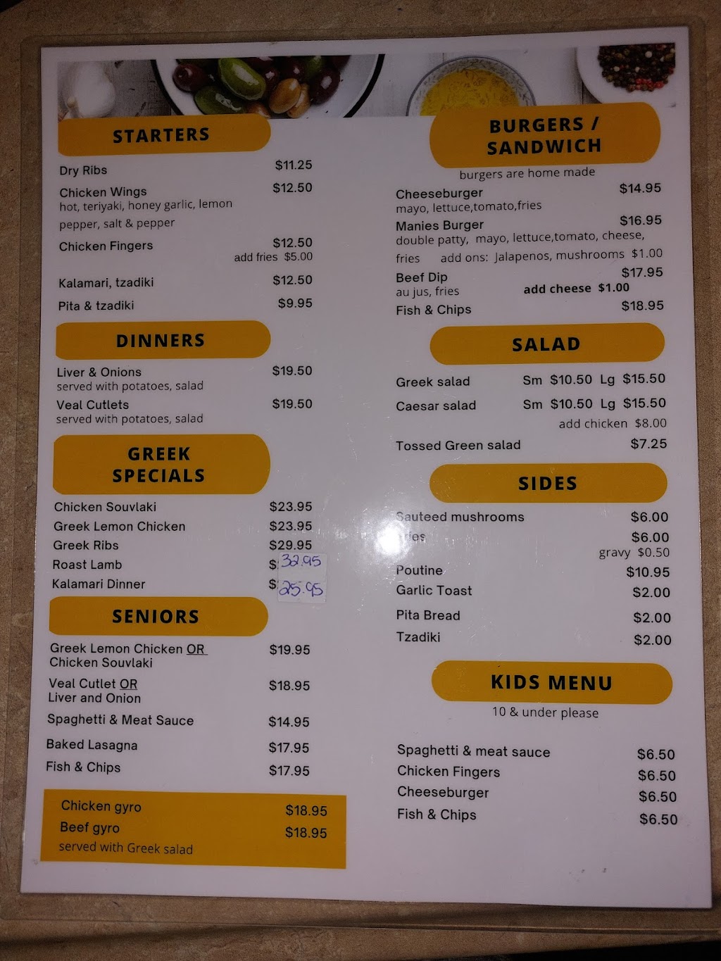 Manies Pizza and grill | 1064 South, 1064 Trans-Canada Hwy, Cache Creek, BC V0K 1H0, Canada | Phone: (250) 457-9991