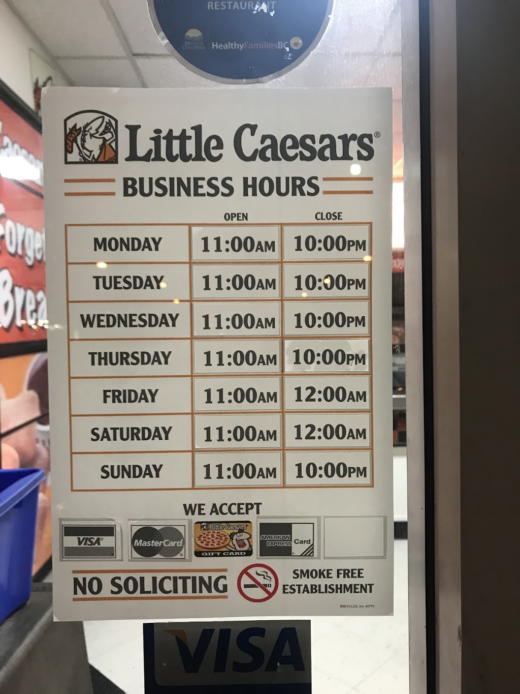 Little Caesars Pizza | 8888 152a St, Surrey, BC V3R 0V7, Canada | Phone: (604) 951-9100