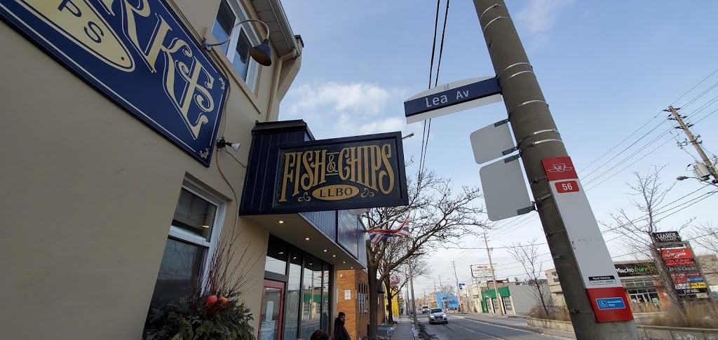 Olde Yorke Fish & Chips | 96 Laird Dr, East York, ON M4G 3V3, Canada | Phone: (416) 696-9670