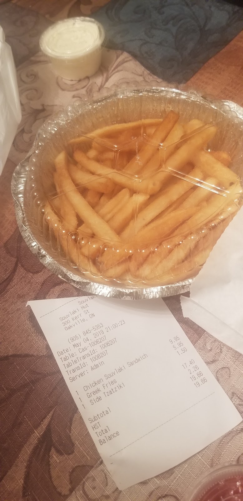 Souvlaki Hut | 300 Kerr St, Oakville, ON L6K 3B3, Canada | Phone: (905) 845-5353