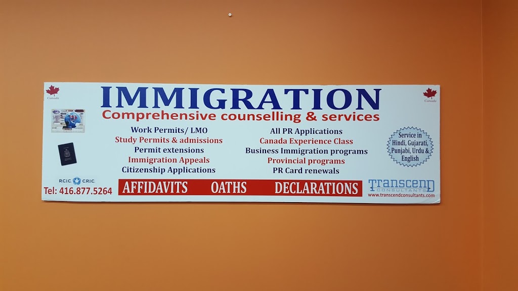 Transcend Consultants | 2260 Bovaird Dr E #205, Brampton, ON L6R 3J5, Canada | Phone: (416) 877-5264