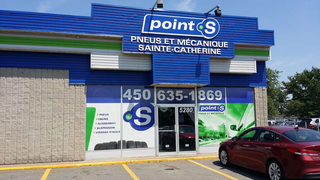 Point S - Pneus Et Mécanique Ste-Catherine | 5280 QC-132, Sainte-Catherine, QC J5C 1L8, Canada | Phone: (450) 635-1869