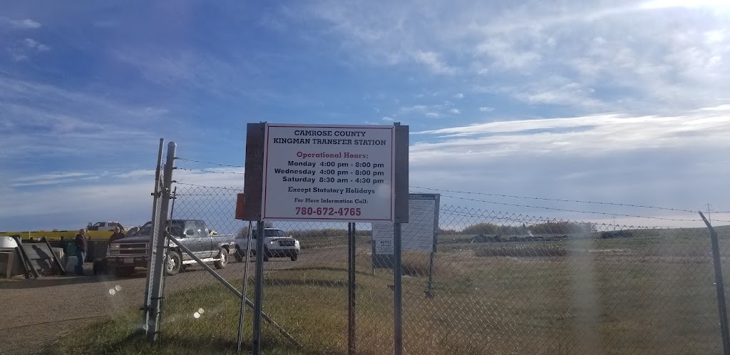 Kingman Transfer Site (Camrose County) | Camrose County, AB T0B 2M0, Canada | Phone: (780) 672-4446