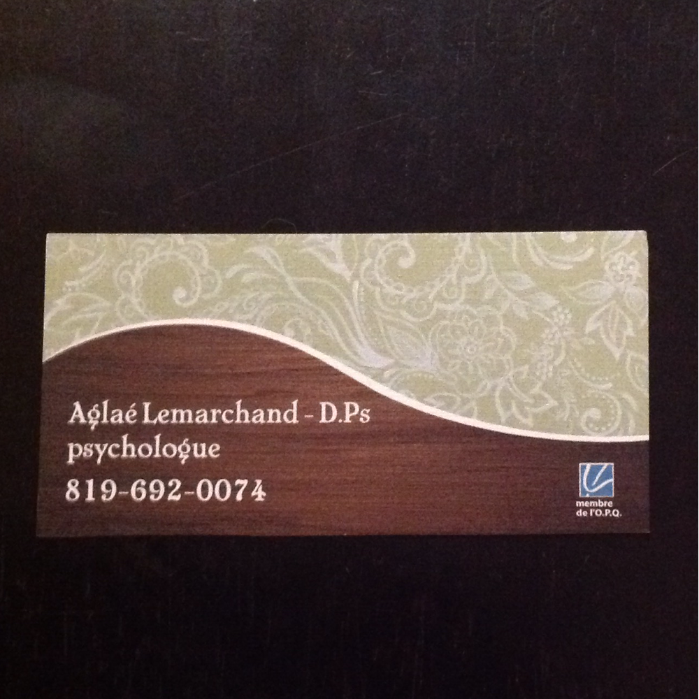 Aglaé Lemarchand Psychologue | 3605 Rue de la Pinède, Trois-Rivières, QC G8Y 1G6, Canada | Phone: (819) 692-0074
