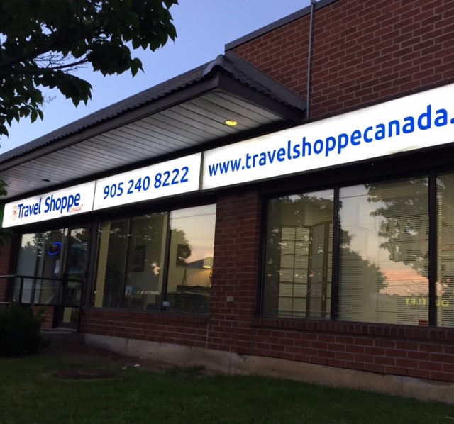 TRAVEL SHOPPE CANADA | 15 Thickson Rd N Unit 1A, Whitby, ON L1N 8W7, Canada | Phone: (905) 240-8222