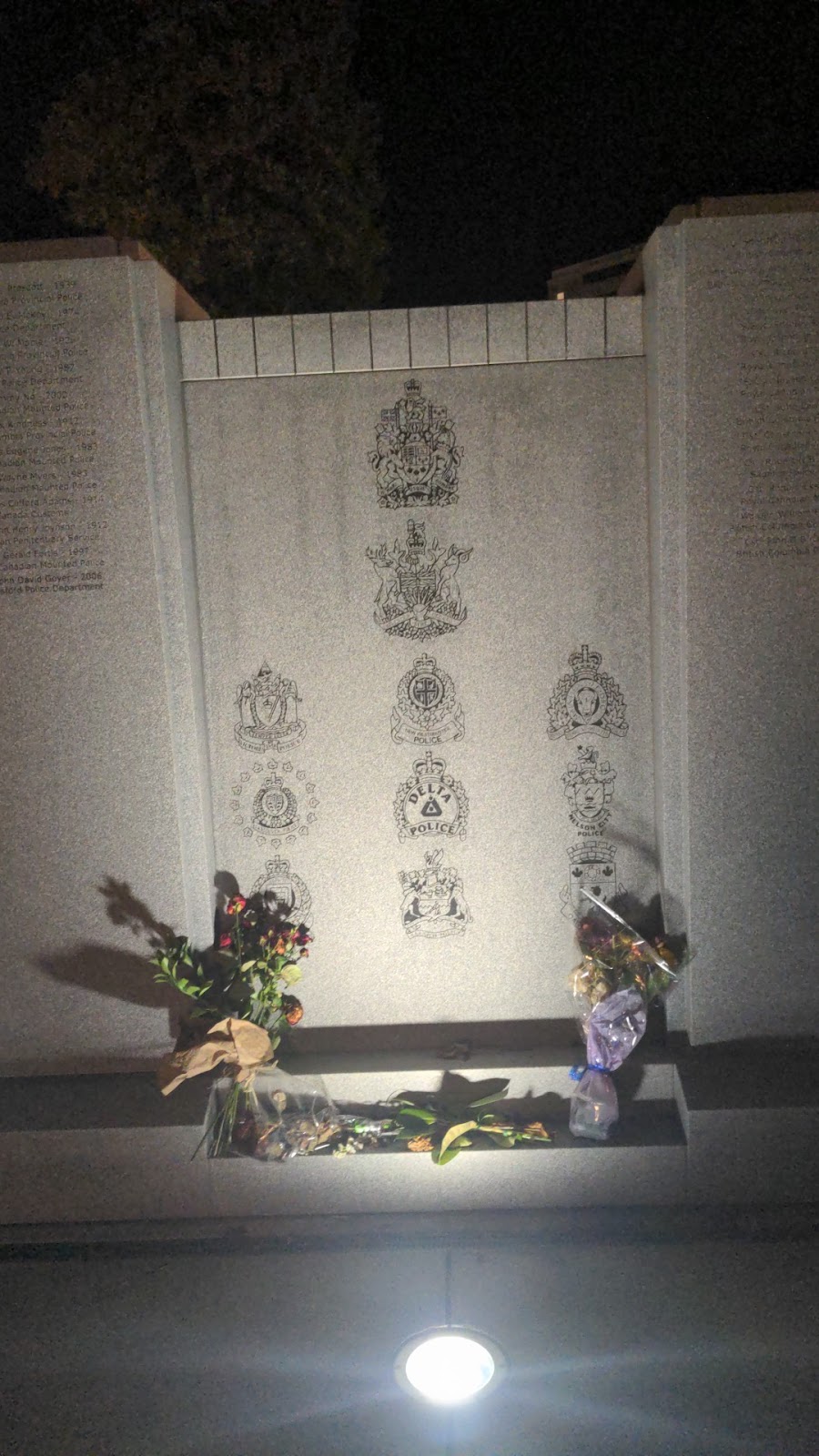 BC Law Enforcement Memorial | 401 Menzies St, Victoria, BC V8V 2H2, Canada | Phone: (604) 835-7045