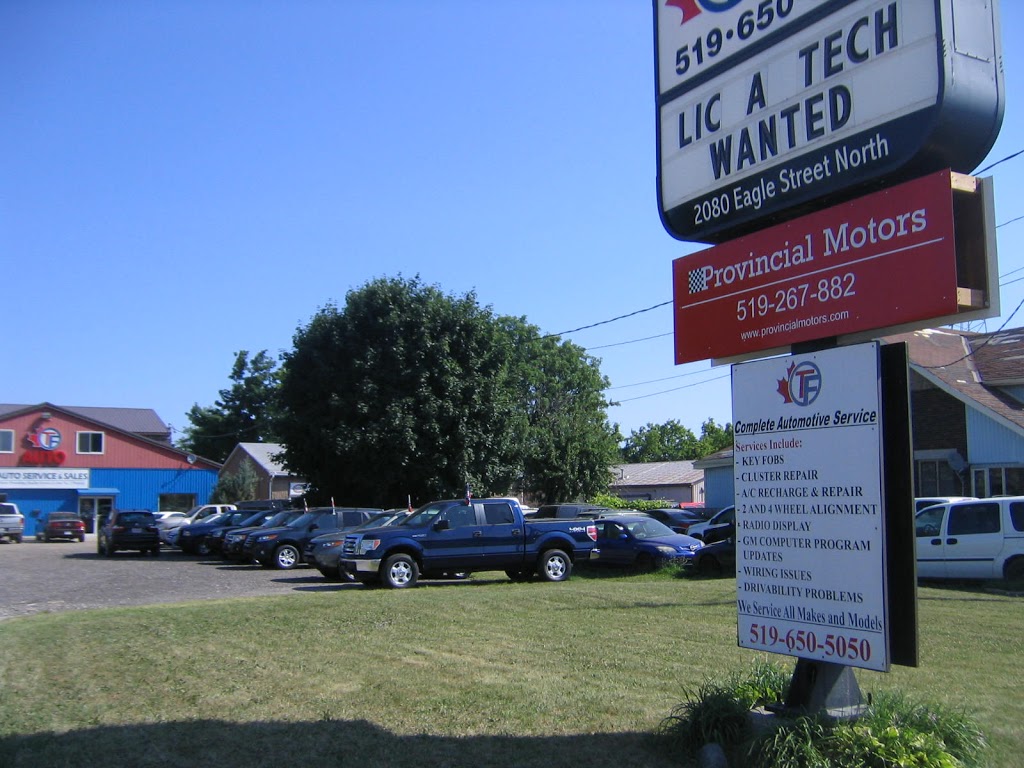 Provincial Motors | 2080 Eagle St N, Cambridge, ON N3H 0A1, Canada | Phone: (519) 267-8822