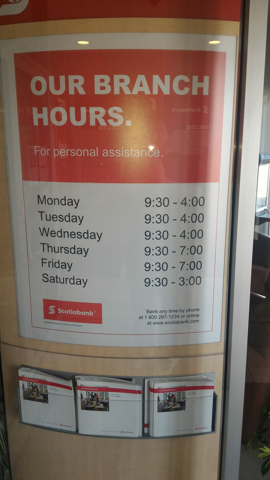 Scotiabank | 7700 Hurontario St #301, Brampton, ON L6Y 4M3, Canada | Phone: (905) 453-7020