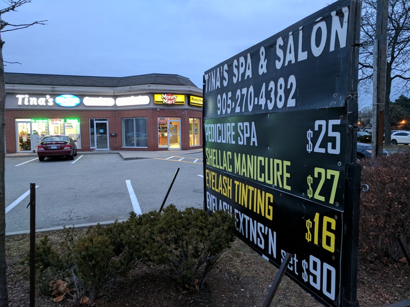 Tinas Spa & Salon | 980 Burnhamthorpe Rd E #5, Mississauga, ON L4Y 2X6, Canada | Phone: (905) 270-4382