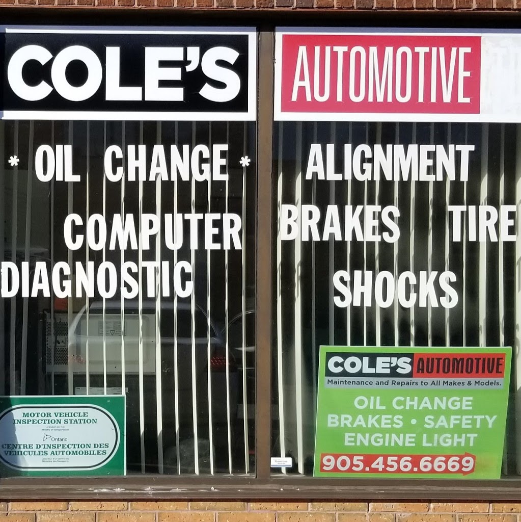 Coles Automotive | car repair | 85 Rosedale Ave W #10, Brampton, ON L6X 4H5, Canada | 9054566669 OR +1 905-456-6669