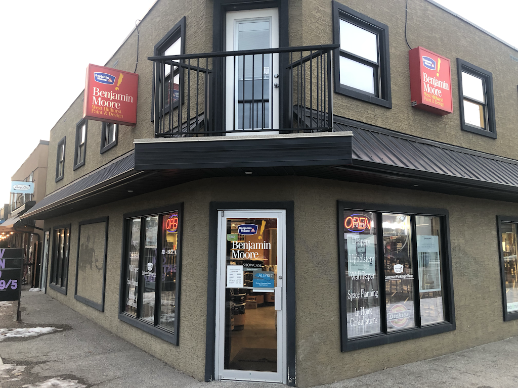 Benjamin Moore - West Hillhurst Paint & Design | 321 19 St NW, Calgary, AB T2N 2J2, Canada | Phone: (403) 270-9696