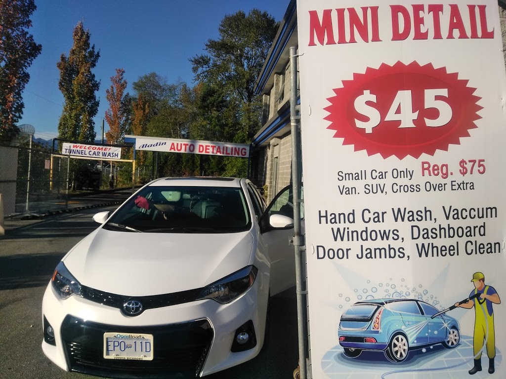 Aladin Express Auto Wash & Automotives | 6123 Hastings St, Burnaby, BC V5B 1R9, Canada | Phone: (604) 600-3139