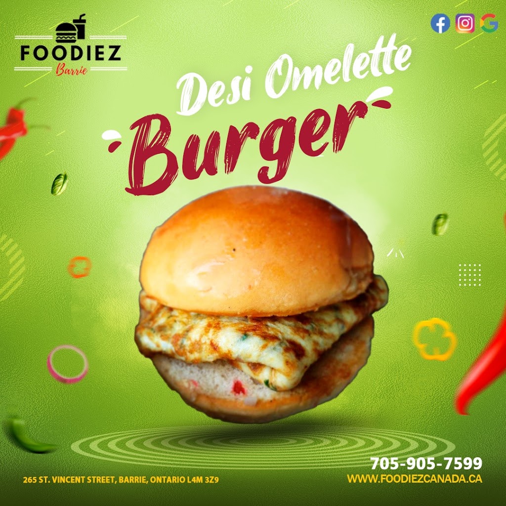 FoodiezBarrie | 265 St Vincent St, Barrie, ON L4M 3Z9, Canada | Phone: (705) 905-7599