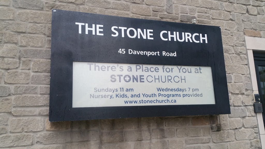 Stone Church | church | 45 Davenport Rd, Toronto, ON M5R 1H2, Canada | 4169280101 OR +1 416-928-0101