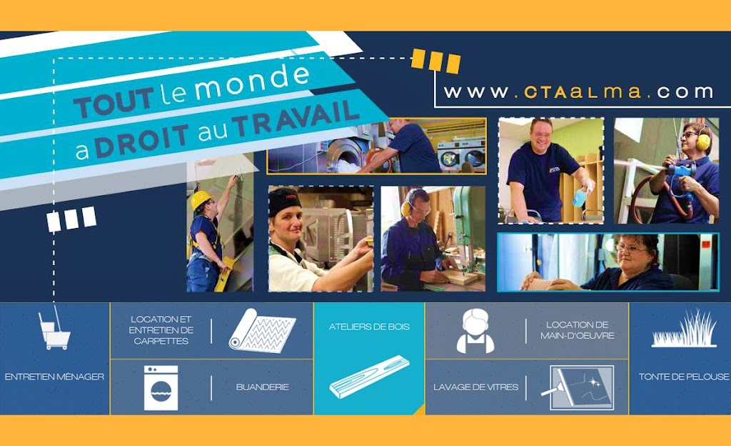 Chaine De Travail Adapté CTA Inc Saguenay | 2440 Rue Cantin, Jonquière, QC G7X 8S6, Canada | Phone: (418) 512-4758
