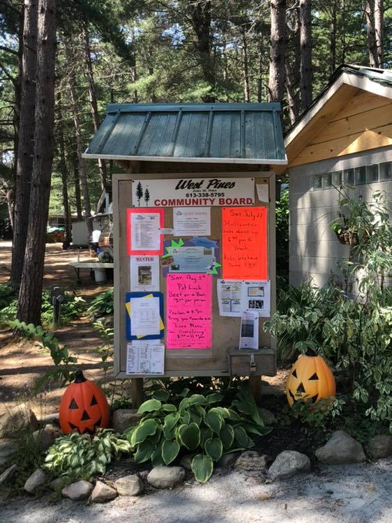 West Pines Park Resort | 42 Centre Rd, Lake Saint Peter, ON K0L 2K0, Canada | Phone: (613) 338-5795