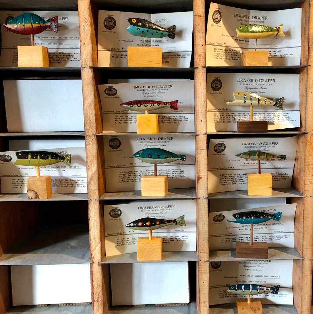 Roach Tackle Folk Art | 355 Jane St, Toronto, ON M6S 3Z3, Canada | Phone: (416) 294-5749