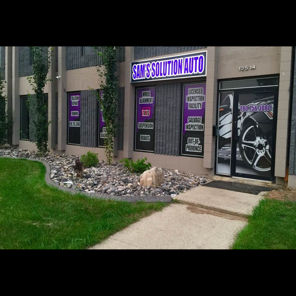 Sams Solution Auto Ltd | 12514 128 St NW, Edmonton, AB T5L 1C8, Canada | Phone: (780) 756-3080