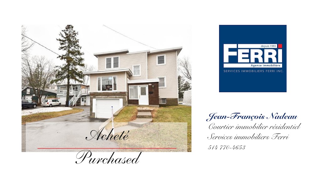 Jean-François Nadeau - Courtier Immobilier Résidentiel | 4150 Blvd. de la Concorde E Bureau #202, Laval, QC H7E 2E3, Canada | Phone: (514) 770-4653