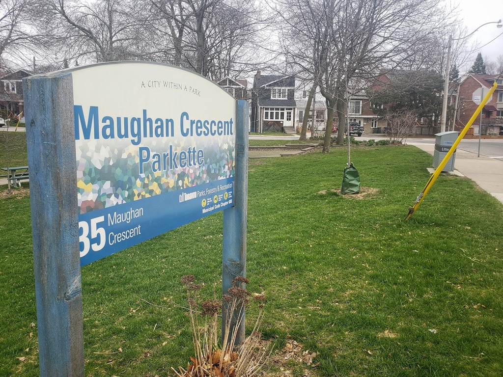 Maughan Crescent Parkette | 35 Maughan Crescent, Toronto, ON M4L 1M8, Canada | Phone: (416) 392-2489
