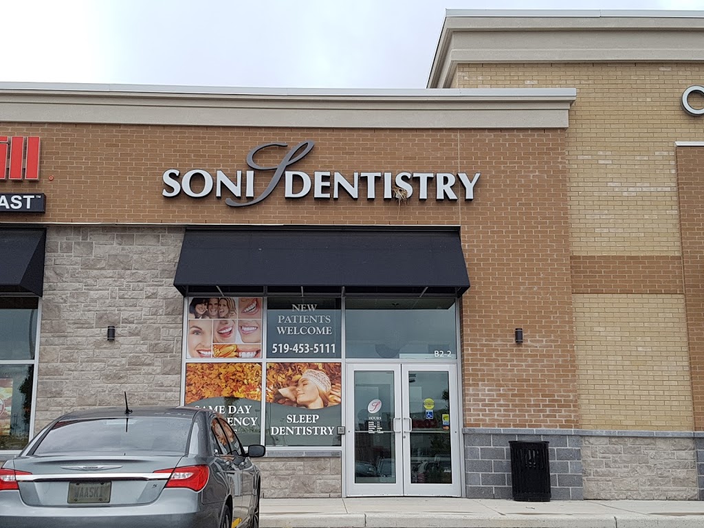 Soni Dentistry West | 705 Wonderland Rd B2, London, ON N6H 0H8, Canada | Phone: (519) 453-5111