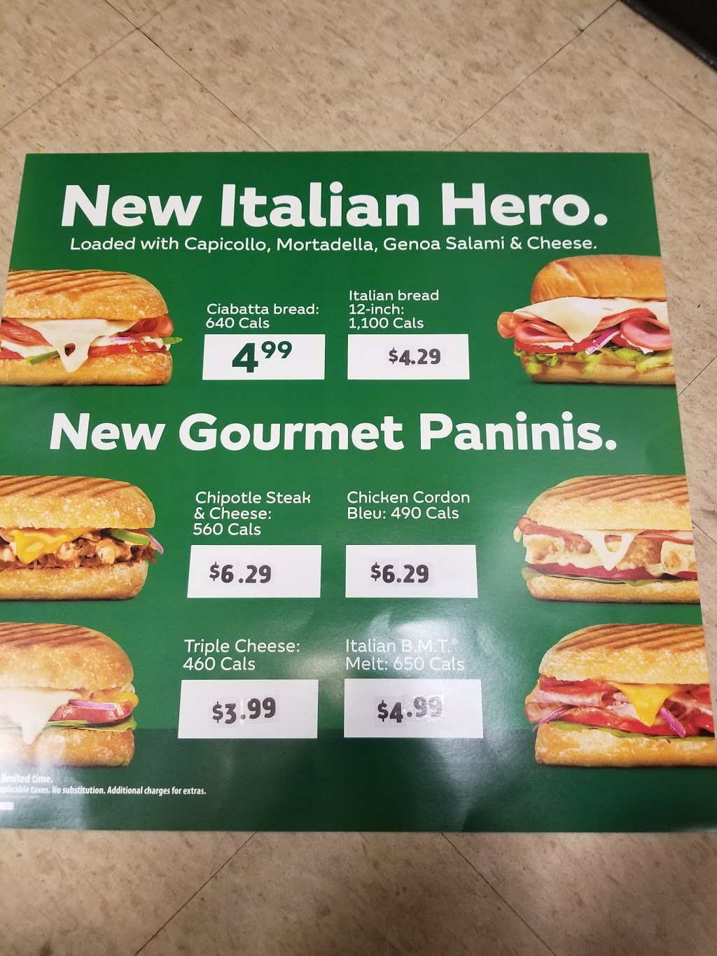 Subway | 555 Rossland Rd E, Oshawa, ON L1K 1N5, Canada | Phone: (289) 240-4000
