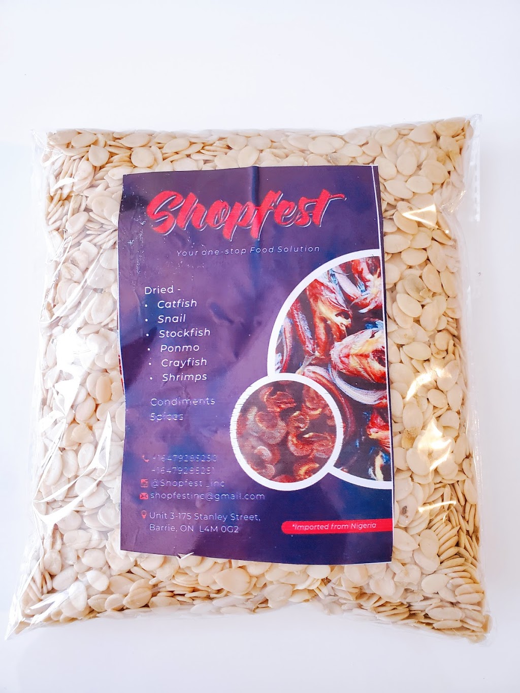 Shopfest African-Caribbean Grocery Store | 175 Stanley St, Barrie, ON L4M 0G2, Canada | Phone: (647) 928-5250