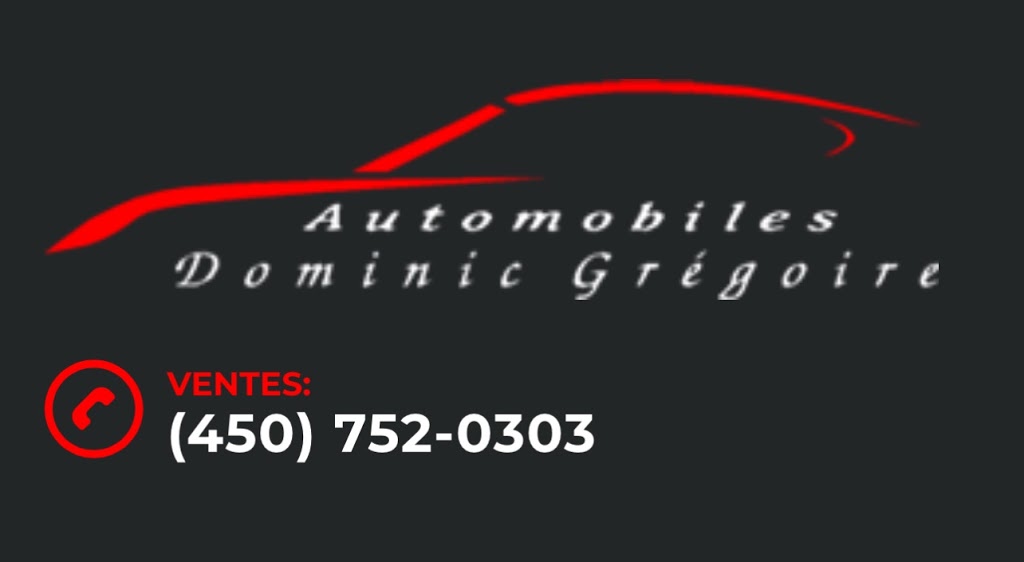 Automobiles Dominic Grégoire | 110 QC-158, Saint-Thomas, QC J0K 3L0, Canada | Phone: (450) 752-0303