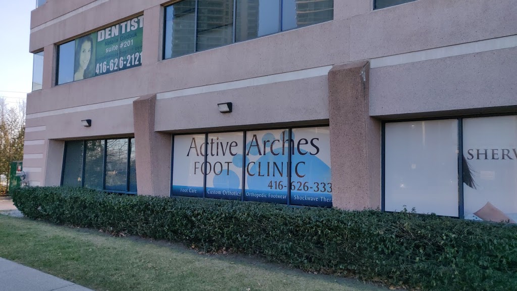 Active Arches Foot Clinic | 190 Sherway Dr Suite 101, Etobicoke, ON M9C 5N2, Canada | Phone: (647) 556-0029