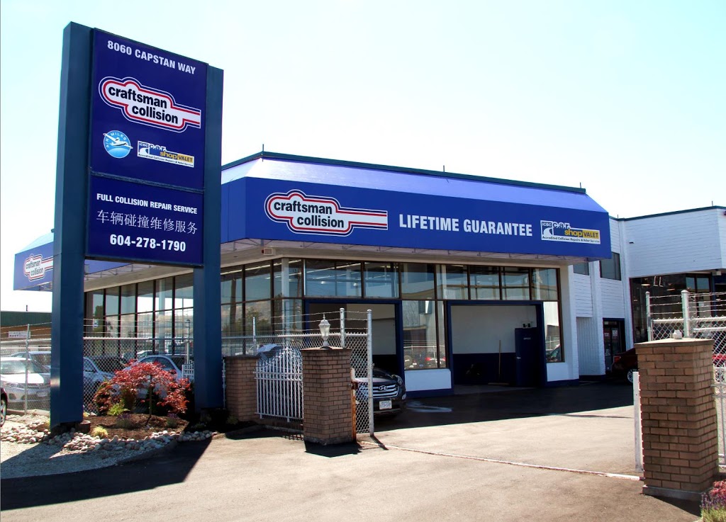 Craftsman Collision | 8060 Capstan Way, Richmond, BC V6X 1R5, Canada | Phone: (604) 278-1790