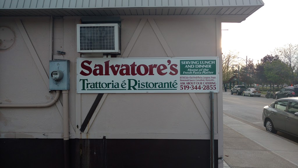 Salvatores Trattoria E Ristoranté | restaurant | 105 Michigan Ave, Point Edward, ON N7V 1E5, Canada | 5193442855 OR +1 519-344-2855