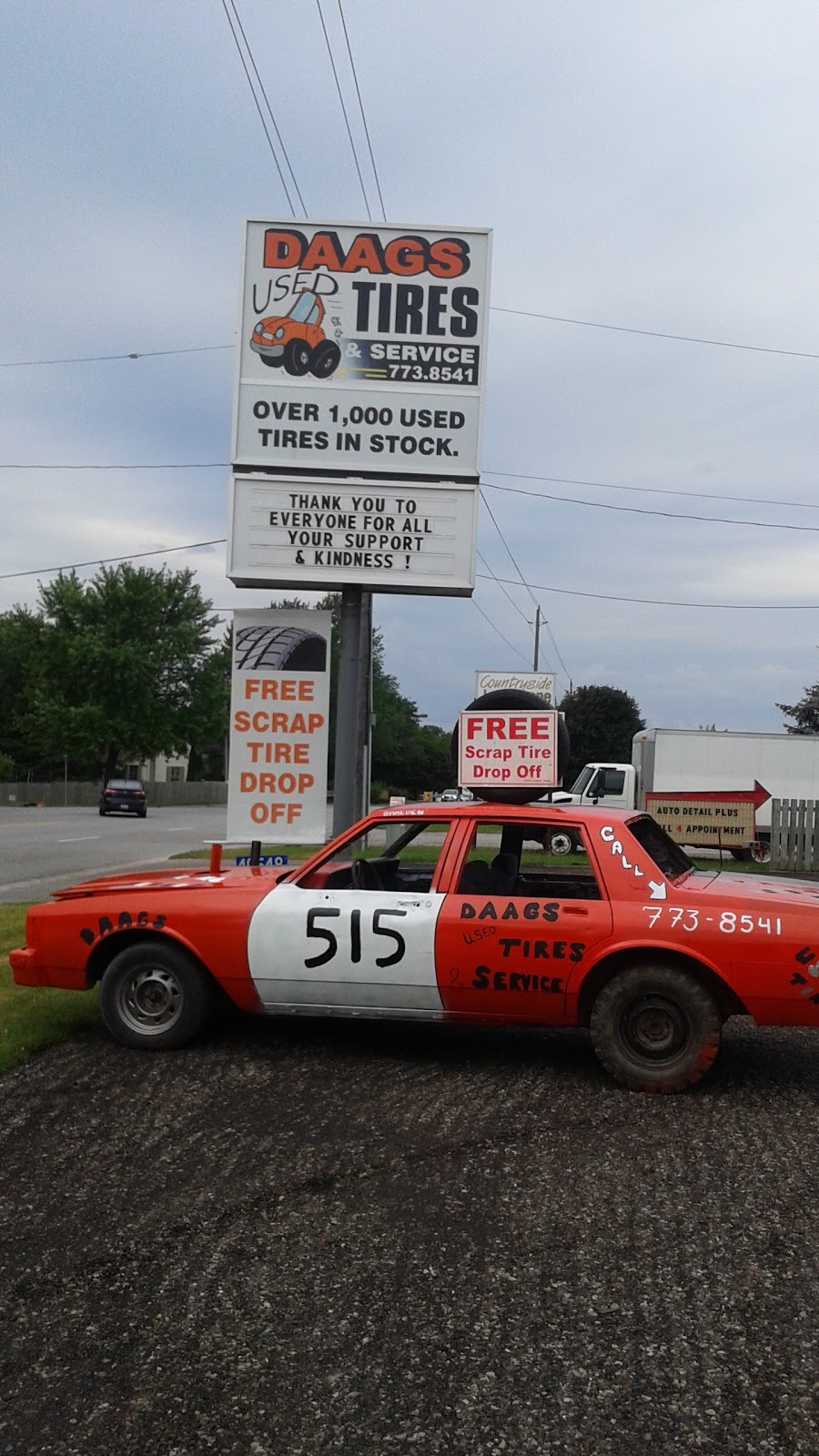 Daags Used Tires & Service | 49548 Talbot Line, Aylmer, ON N5H 2R1, Canada | Phone: (519) 773-8541