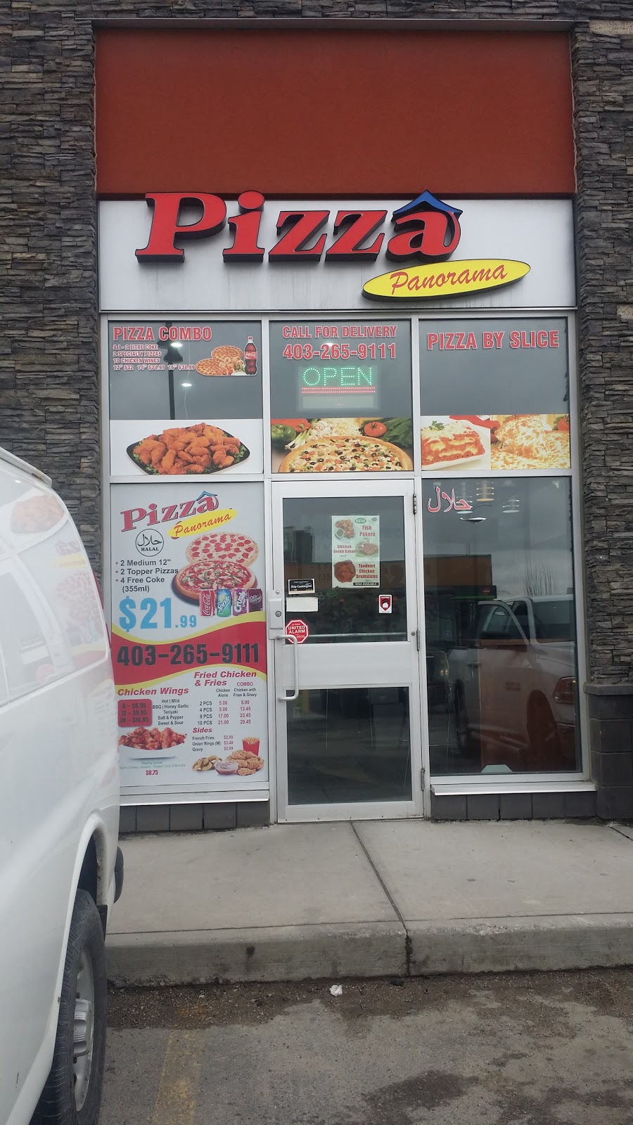 Pizza Panorama | 1110 Panatella Blvd NW #220, Calgary, AB T3K 0S6, Canada | Phone: (403) 265-9111