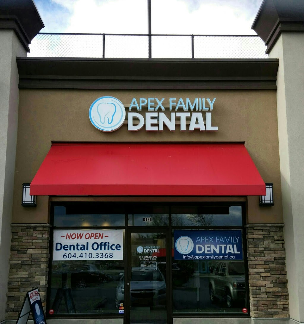 Apex Family Dental | 7871 Stave Lake St Unit B130, Mission, BC V2V 6B2, Canada | Phone: (604) 410-3368