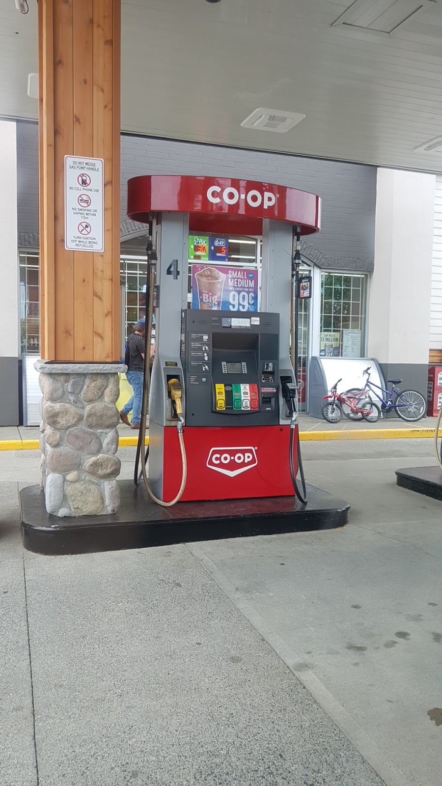 Co-op Gas Bar | 877 Bruce Ave, Nanaimo, BC V9S 3N3, Canada | Phone: (250) 753-3843