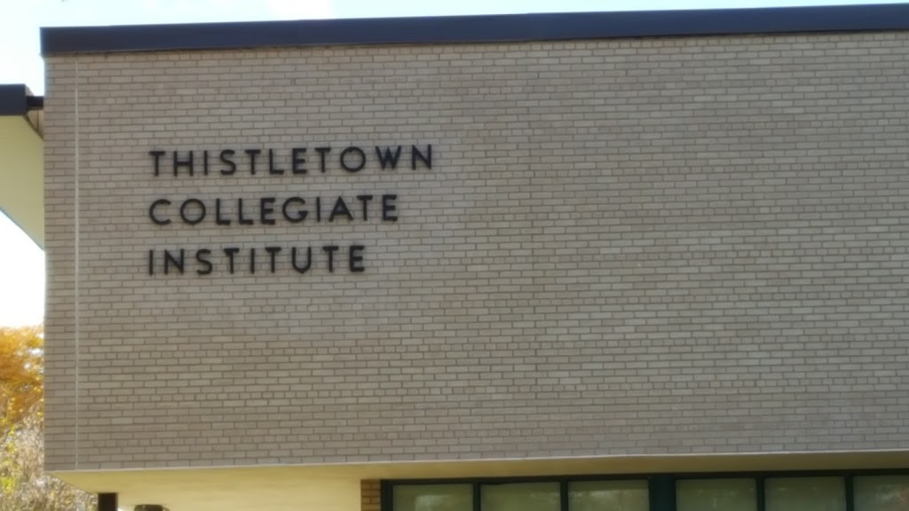 Thistletown Collegiate Institute | 20 Fordwich Crescent, Etobicoke, ON M9W 2T4, Canada | Phone: (416) 394-7710