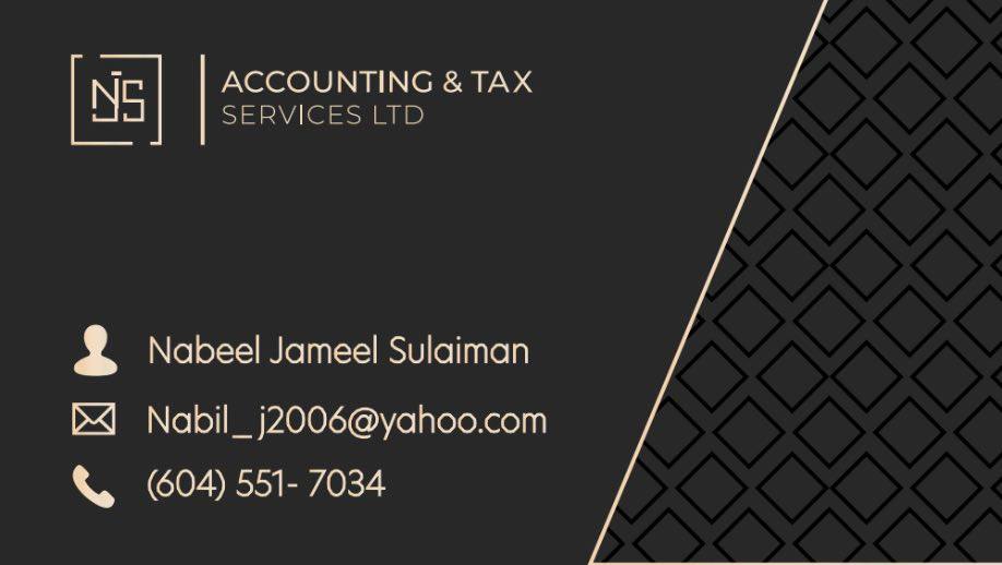 NJS Accounting & Tax Services Ltd. | 32586 Ross Dr, Mission, BC V2V 0G4, Canada | Phone: (604) 551-7034