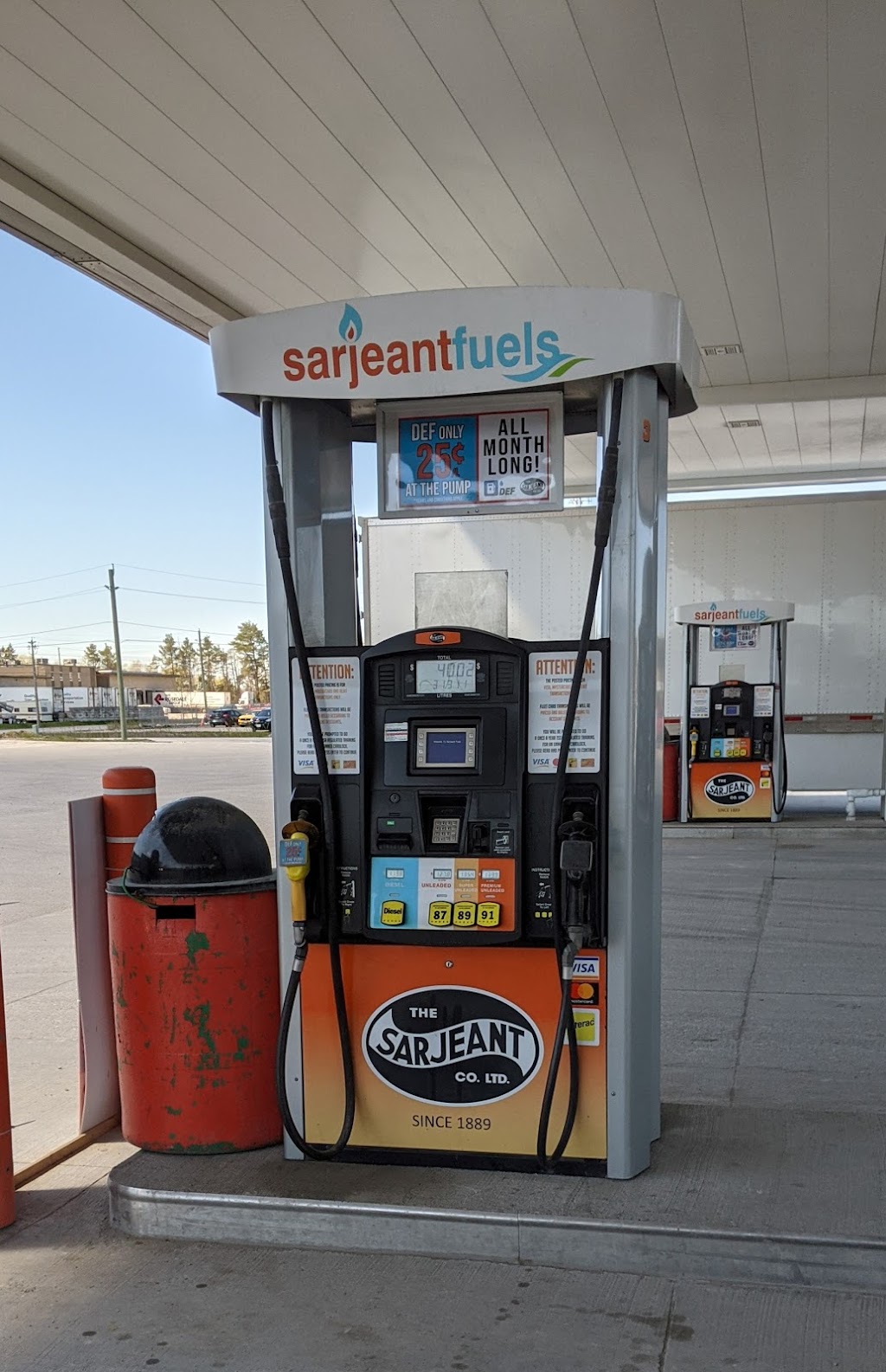 Sarjeant Commercial Fuels | Barrie, ON L4N 4V9, Canada | Phone: (800) 461-8475