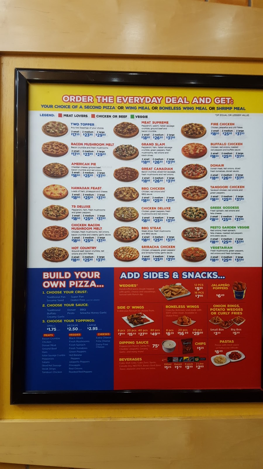 Pizza 73 | 17024 95 Ave NW, Edmonton, AB T5T 5R5, Canada | Phone: (780) 473-7373
