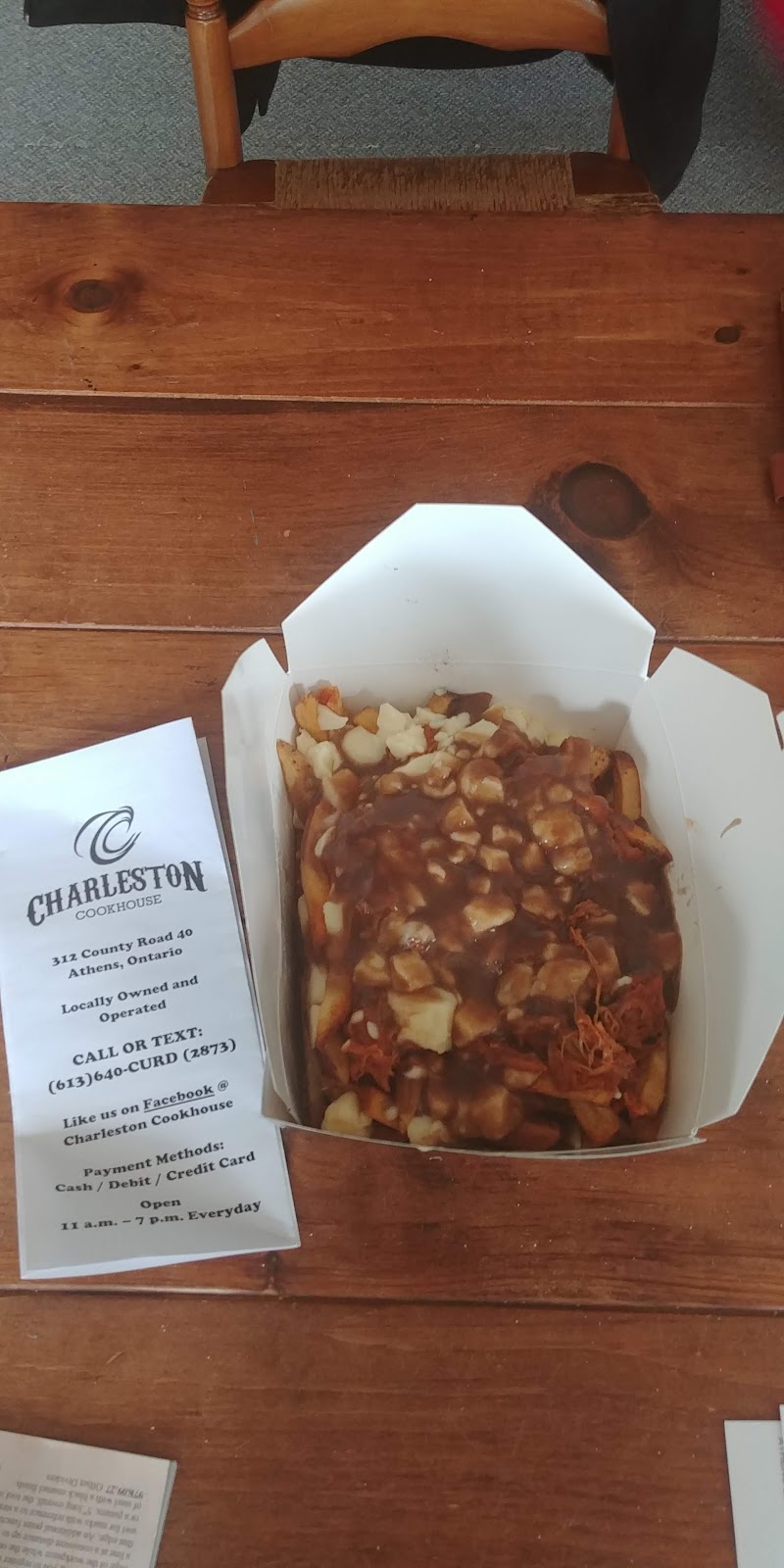 Charleston Cookhouse Chip Truck | 312 Charleston Rd, Athens, ON K0E 1B0, Canada | Phone: (613) 640-2873