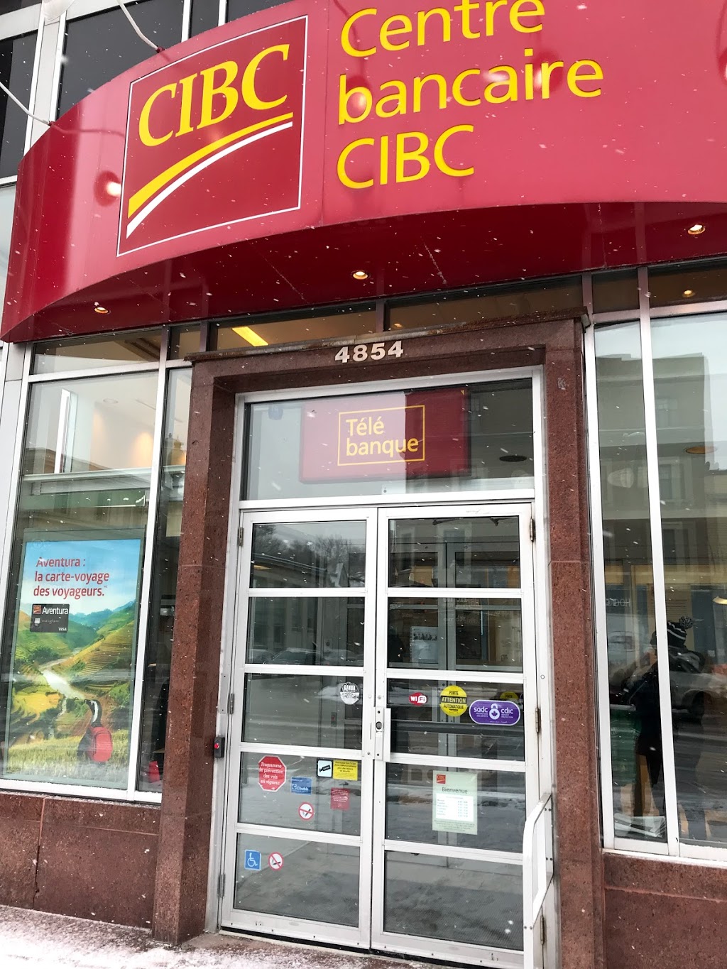 CIBC Branch with ATM | 4854 Rue Sherbrooke Ouest, Westmount, QC H3Z 1H1, Canada | Phone: (514) 482-4999