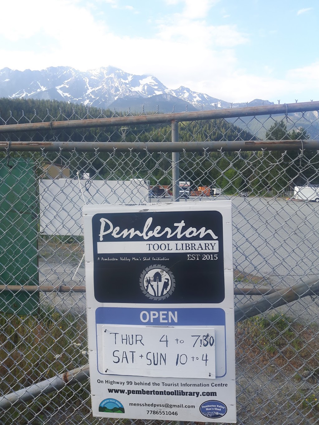 Pemberton Tool Library | BC-99, Pemberton, BC V0N 2L0, Canada | Phone: (778) 655-1046
